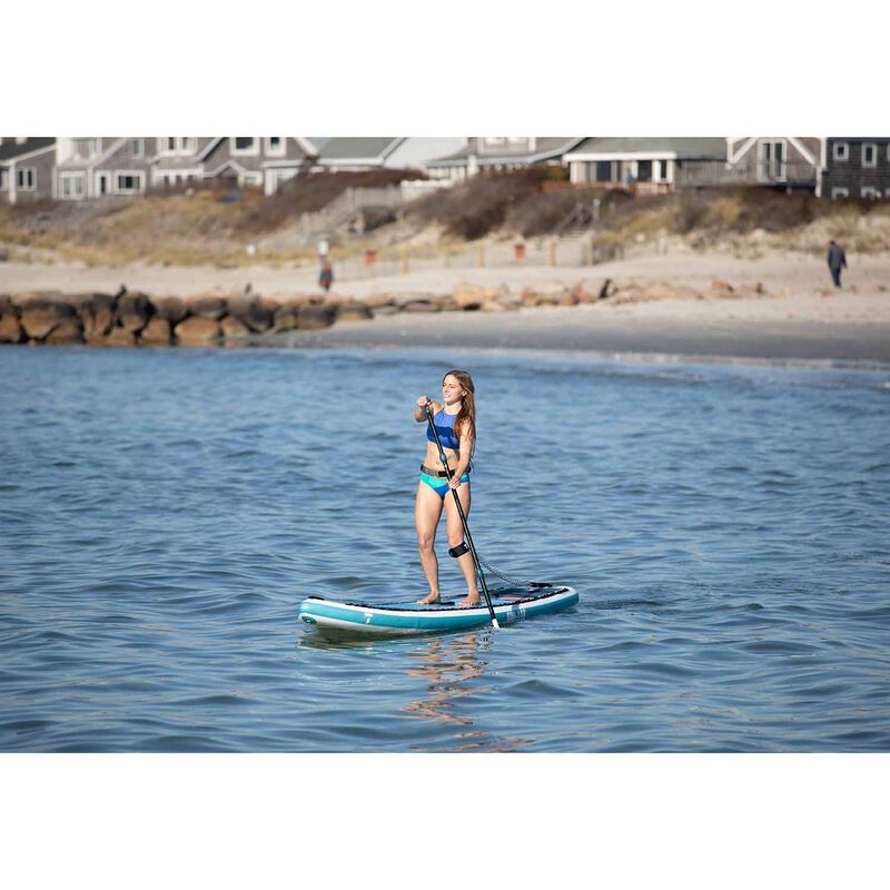 11'6" Inflatable 2-Person Hybrid Stand-Up Paddleboard/Kayak Package image number 6