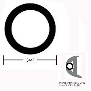 Flexible Vinyl Insert - 3/4" H
