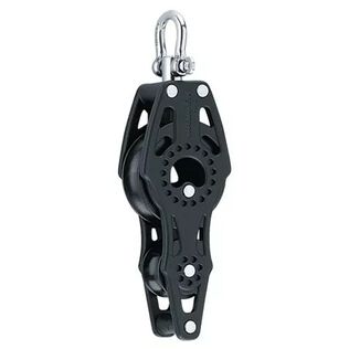 40mm Fiddle Block &mdash; Swivel, Becket