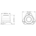 SEAFLO 01 Series LED All-Round Navigation Light, 12V, 3W, 3 NM Visibility, IP67 image number 1