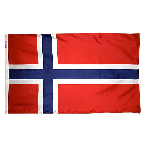 12" x 18" Norway Courtesy Flag image number 0