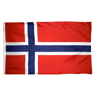 12" x 18" Norway Courtesy Flag