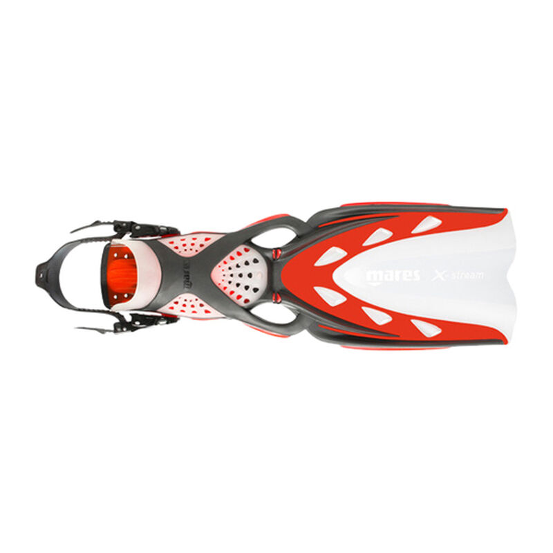 X-Stream Open Heel Fins, Red image number 0