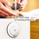 Magnetic Hook "CLEVER", Includes Metal-Nano-Gel-Pad, White image number 6