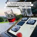 Magnetic Plastic Wine Glasses, Set of 2 image number 2