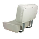 White Deluxe Upholstered Seat image number 2