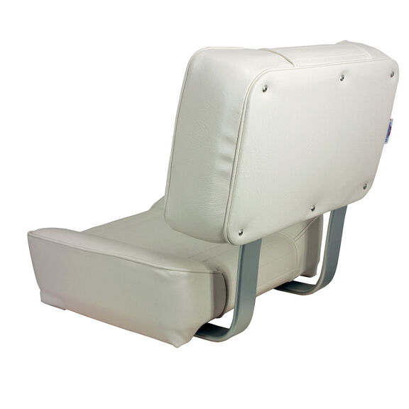 White Deluxe Upholstered Seat image number 2