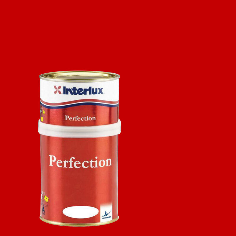 Interlux Perfection Two-Part Polyurethane Topside Paint, Rochelle Red, Quart | For Boats | by West Marine
