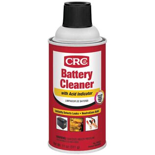 CRC&reg; Battery Cleaner with Acid Indicator, 11 Wt Oz