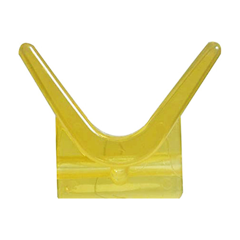 3" Y Bow Stop 1/2" Shaft PVC image number 1