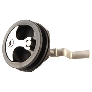 Lift Handle, Compression Latch, Black, Stainless Steel
