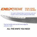7" Dextreme DX7F Dual Edge Fillet Knife image number 3