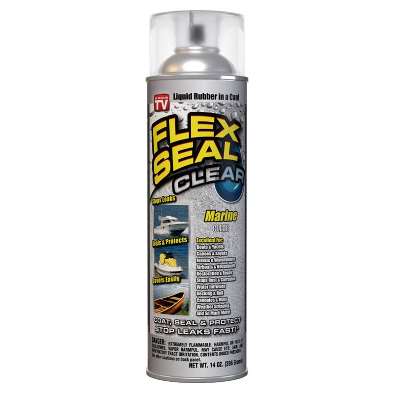 Liquid Rubber Sealant Coating, Clear, 14 oz. image number 0