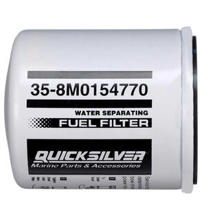 8M0154770 Water Separating Fuel Filter for Select Volvo Penta, Cobra EFI, Johnson/Evinrude 100-300 Hp Outboards