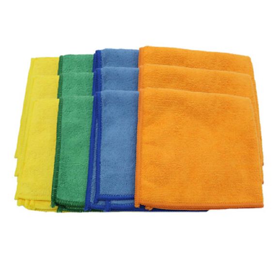 Microfiber Cleaning Cloths, 12-Pack image number 0