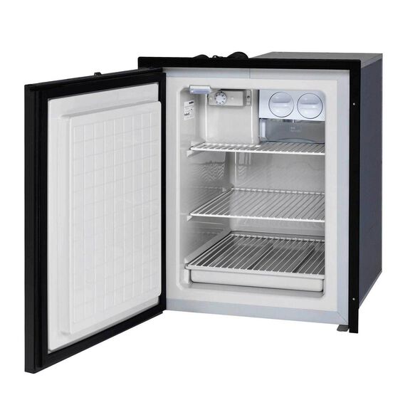 Cruise 63 Classic Deep Freezer - AC/DC, Left Swing, 3-Sided Black Flange image number 1