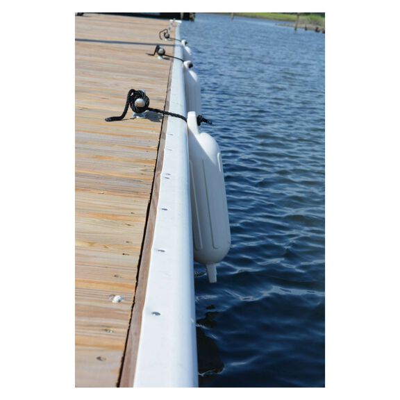 6.5" x 23" Hot Dock Fender, 3-Pack, White image number 1