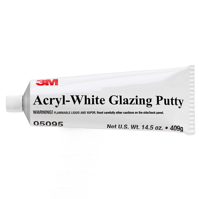 3M AcrylWhite Glazing Putty West Marine