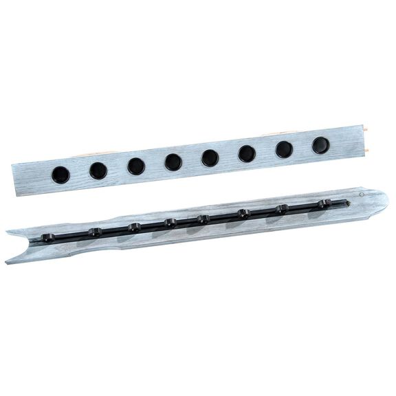 Driftwood Series 8-Rod Wall Rack image number 1