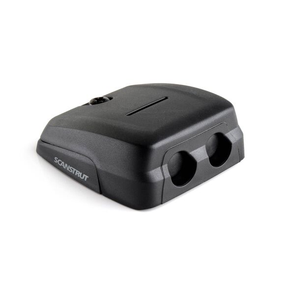 Horizontal Double Cable Seal, Black image number 0