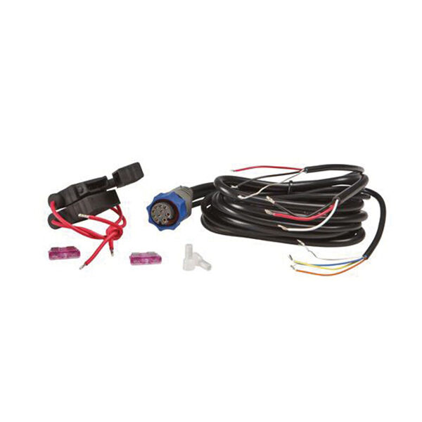 LOWRANCE MARINE NAVIGATION POWER CABLE PC-27BL WITH NMEA 30238 