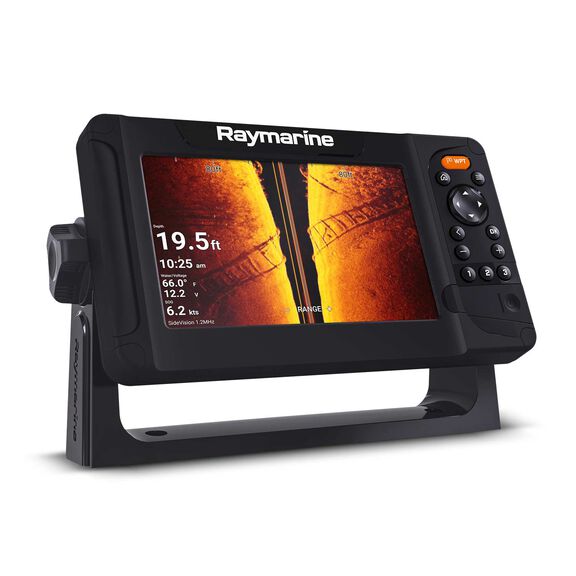 Element 7HV Fishfinder/Chartplotter Combo with HV-100 Transom-Mount Transducer and LightHouse Charts image number 1