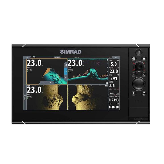 NSS9 evo3S Multifunction Display with US C-MAP Charts image number 0
