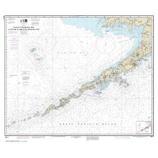 #16011 Alaska Peninsula Aleutian Islands Seguam Pass