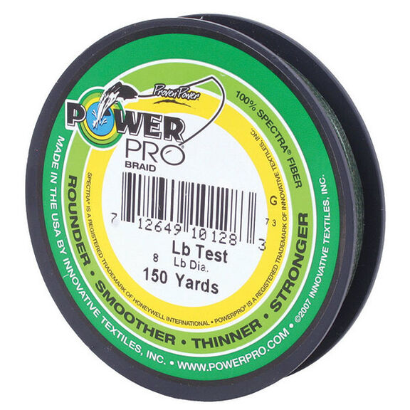 Spectra Braided Fishing Line, 8Lb, 150Yds, Green image number 0