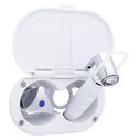 Trinidad Transom Shower Cold Only, Arctic White Cup & Lid, Hammer-Head Arctic White Sprayer, 10' White Rubber Hose, Chrome Trinidad Handle image number 1