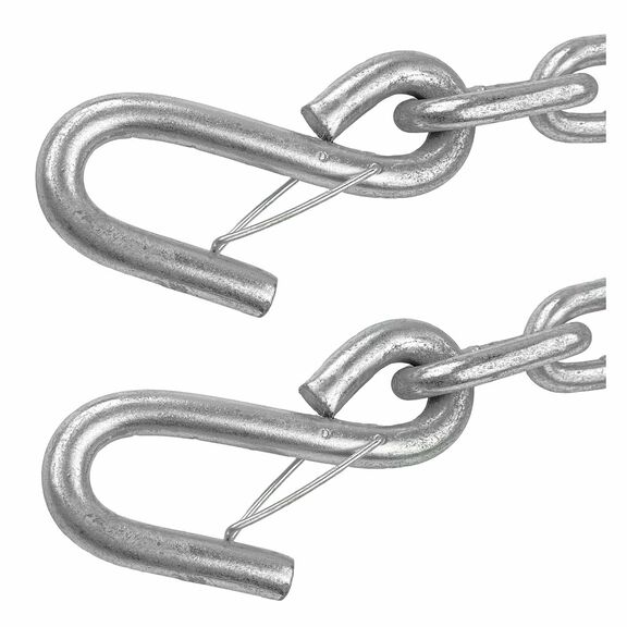 1/4" x 32" Trailer Safety Chain Set, Class II, Set image number 3