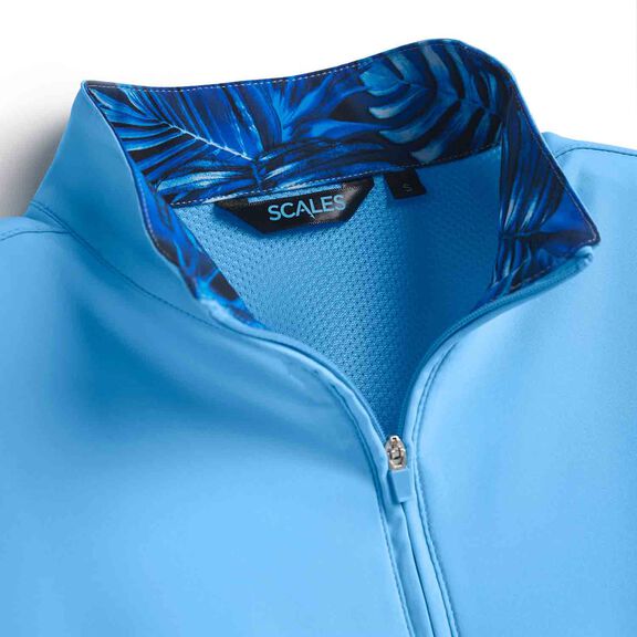 Men's Solid 1/4 Zip image number 2