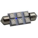 Festoon 39mm LED Bulb, Blue image number 1