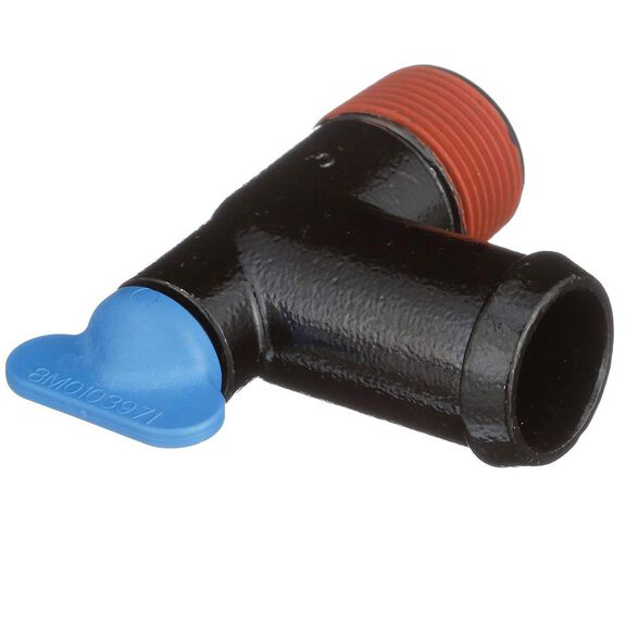 Quicksilver 862210A01 Exhaust Manifold Drain Elbow Kit, Stainless Steel image number 2
