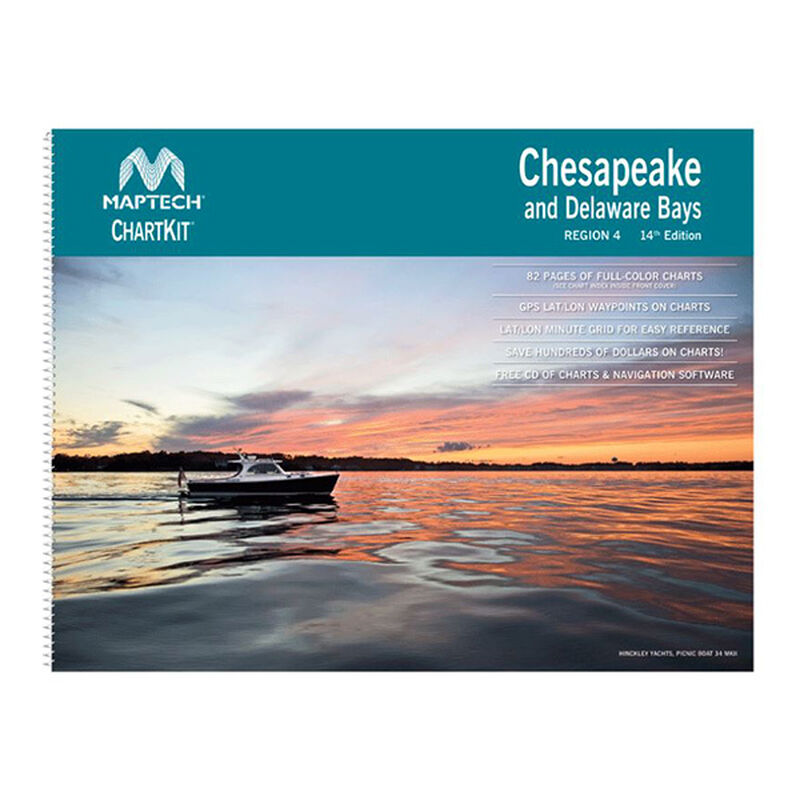 ChartKit® Region 4, 14th Edition Chesapeake and Delaware Bays image number 0