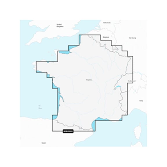 Garmin Navionics+ EU080R France, Lakes and Rivers, Electronic Chart image number 0