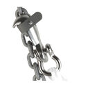 1/2" Duplex Stainless Steel Chain Hook image number 1