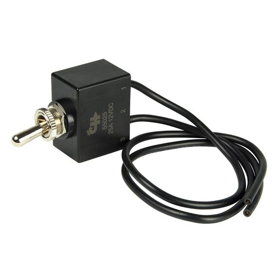 Sealed Toggle Switch, Off/On, SPST image number 0