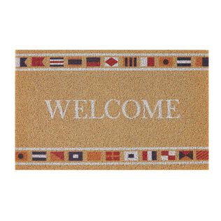 18" x 30" Welcome Flag Boarding Mat