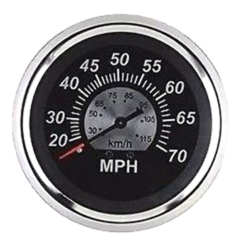 SIERRA Black Sterling Series Speedometer Kit, 70 mph, Head Only West