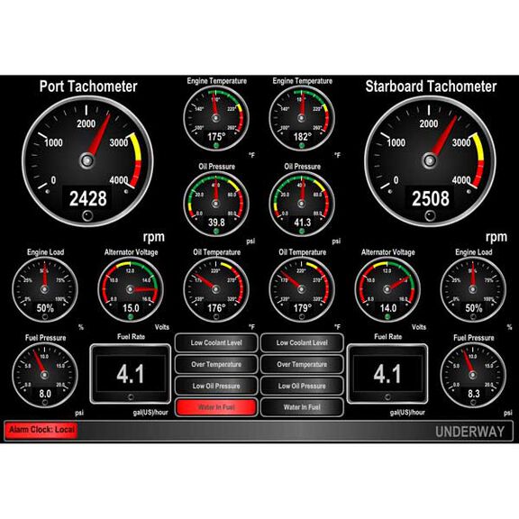 N2KView&reg; Vessel Monitoring and Control Software image number 0