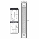 6" LED Utility Strip Light with Gasket, Blue image number 4