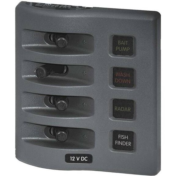 WeatherDeck&reg; Waterproof Fuse Panel, Four-Position image number 0