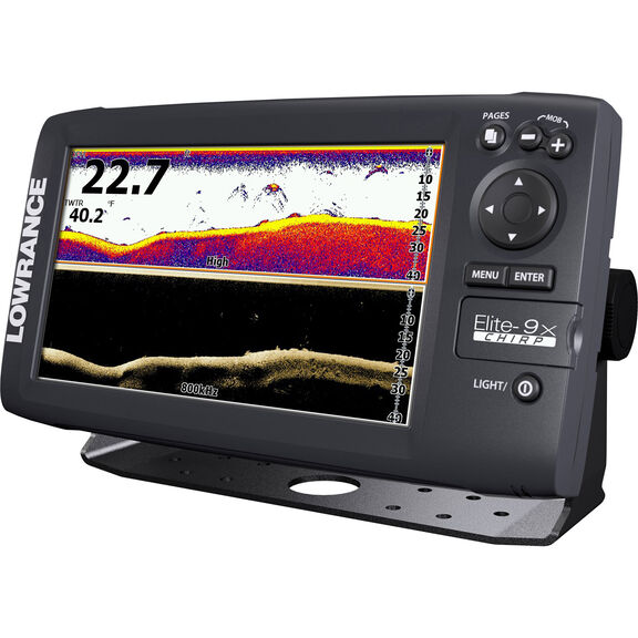 Elite-9x CHIRP Fishfinder, No Transducer image number 0