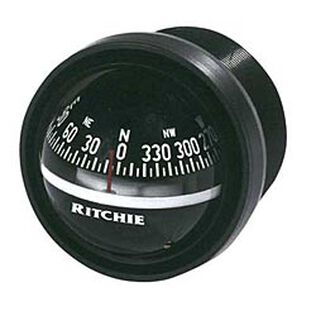 Explorer Dash-Mount Compass, Black