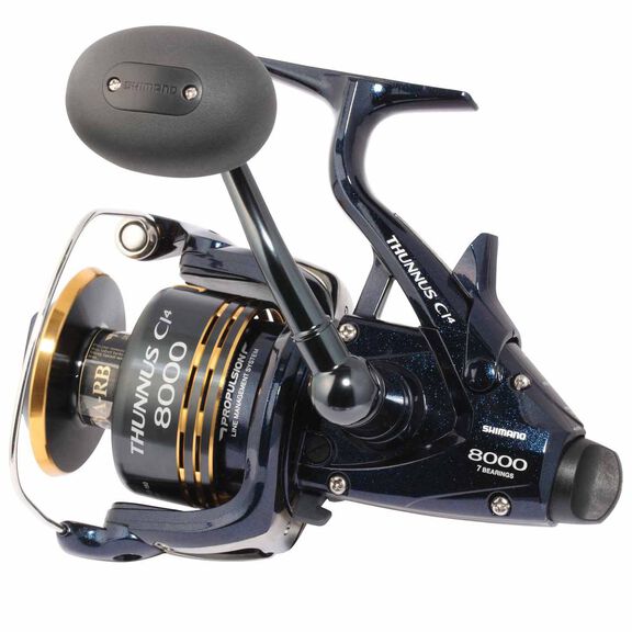 Thunnus 8000 CI4 Saltwater Spinning Reel, 36" Line Speed image number 0