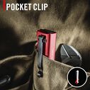 Slayer Pro Rechargeable 1150 Lumen Flashlight, Red image number 6