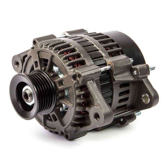 18-6298 Alternator - 7SI/70 Amp Hinge Mount Serpentine Pulley 1.97" Diameter for Mercruiser Stern Drives image number 0