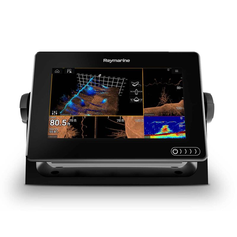 AXIOM 7 RV Multifunction Display with RealVision 3D Transducer and LightHouse USA Charts image number 0