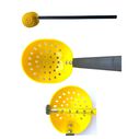 FLI Products Fisherman's Ice Fishing Skimmer Scoop Slush Strainer 36" Single Black & Yellow image number 4